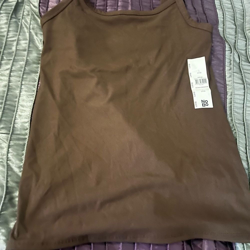 No Boundaries Chocolate Brown Camisole